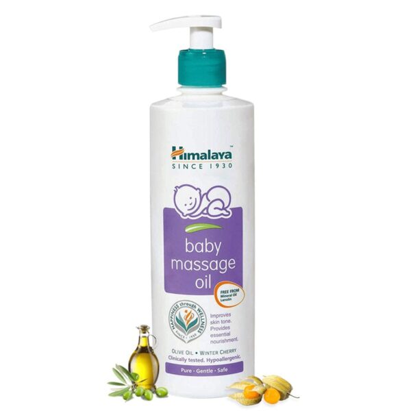 Himalaya Baby Massage Oil 100ml - Image 2
