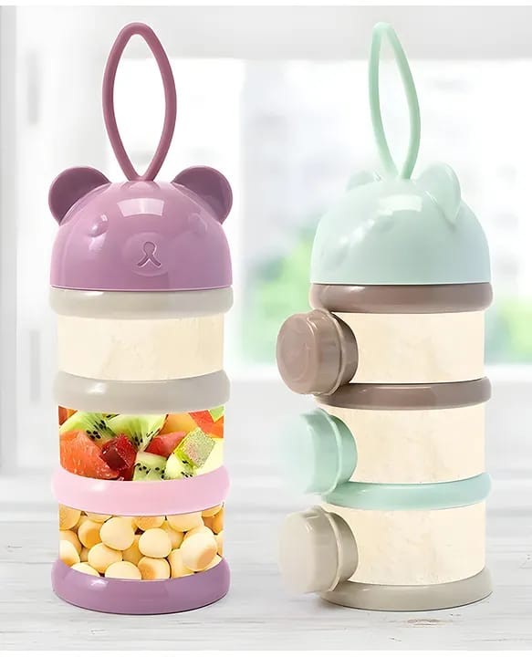Baby Food Container, 3 Layer Box