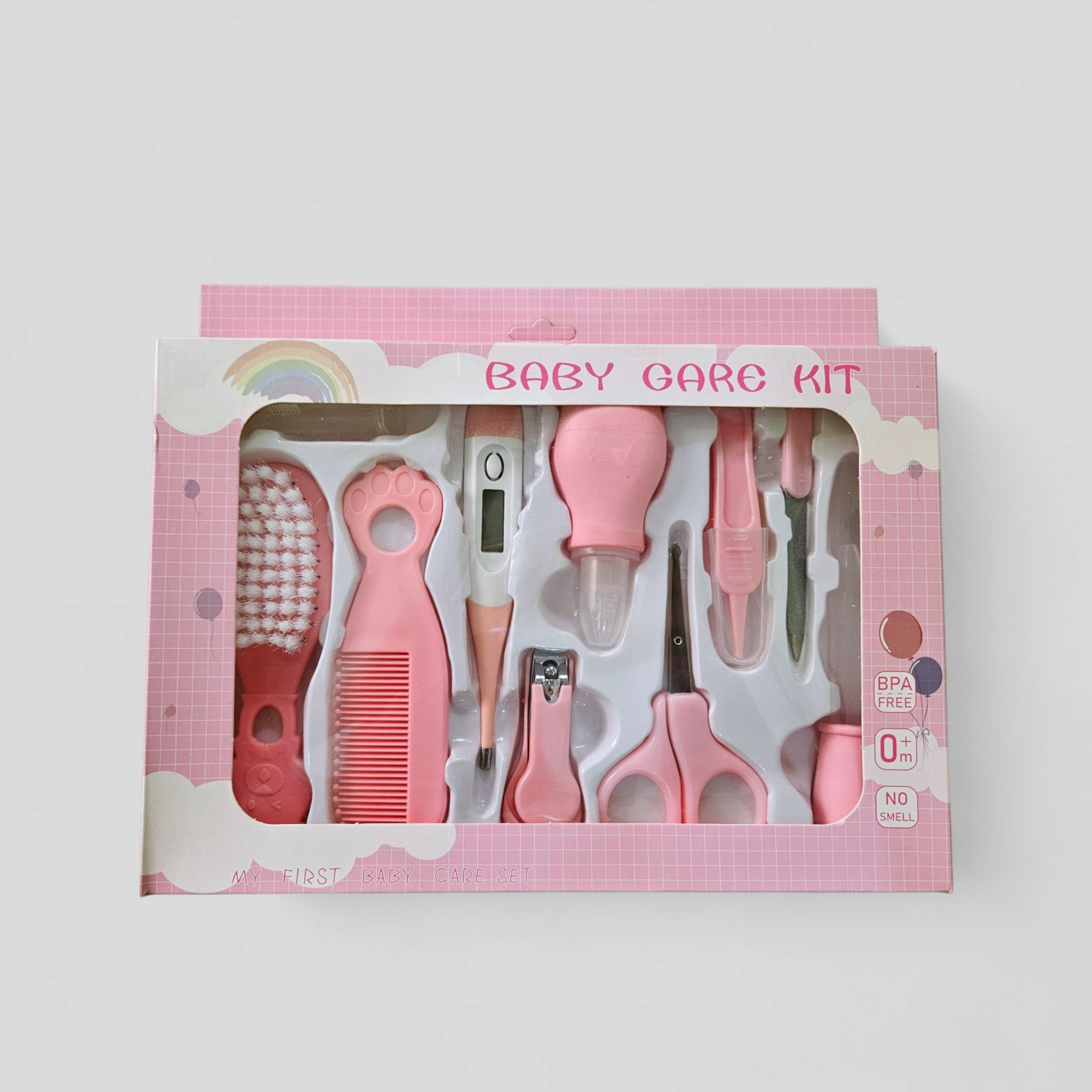 Baby Care Kit l, 10-Piece Grooming Set