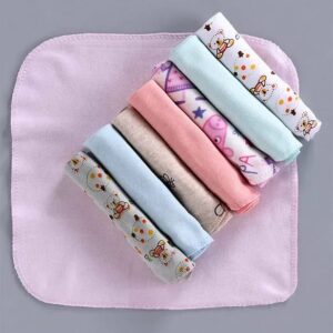 Baby Wash Cloth 100% Cotton Set Of 8 Piece