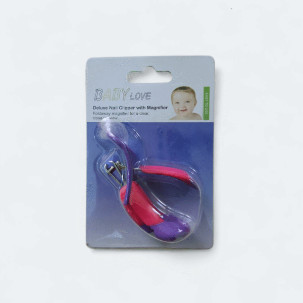 Baby Nail Clipper with Magnifier Zoom Lens, Safety Nail Cutter. - Image 2