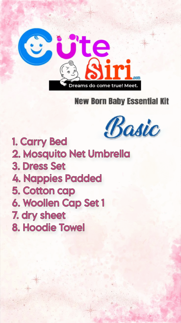 New Born Baby Essential Basic Kit - Image 2