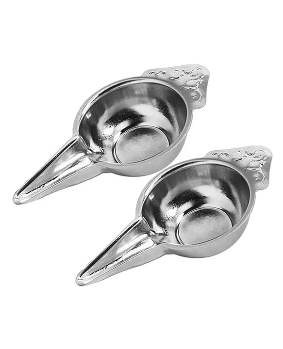 Stainless Steel Baby Medication Feeding Bowl, Pack Of 2