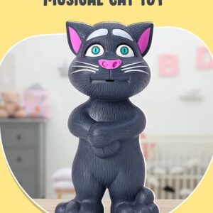 Musical Talking Tom Cat Toy For Kids Baby, Repeating Words & Interactive Talking Toy
