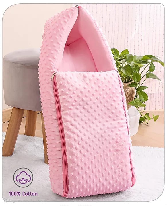 Baby 3 in 1 Bubble Embroidered Primeum Carry Bed Cum Sleeping Bag